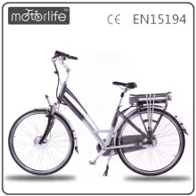 MOTORLIFE EN15194 2015 NEUES STIL 250W 36V 700C motorisiertes Fahrrad